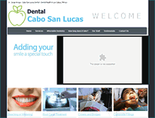 Tablet Screenshot of cabosanlucas-dental.com